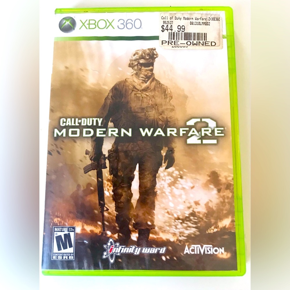 Call of Duty Modern Warfare 2 for XBox 360 (With Instructions)